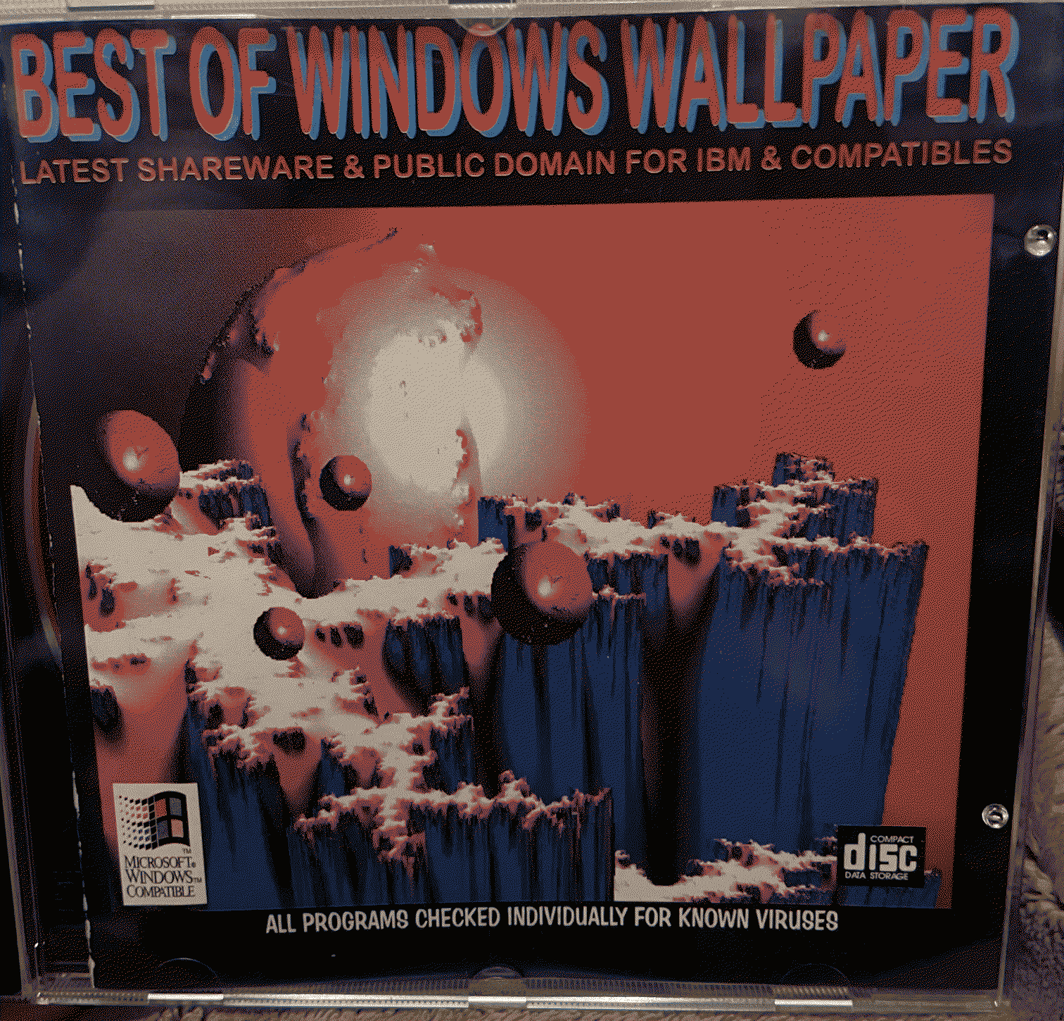 'Best of Windows Wallpaper' CD cover